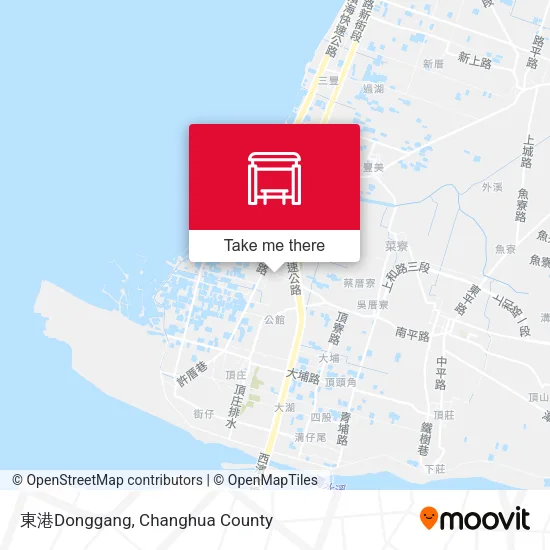東港Donggang地圖
