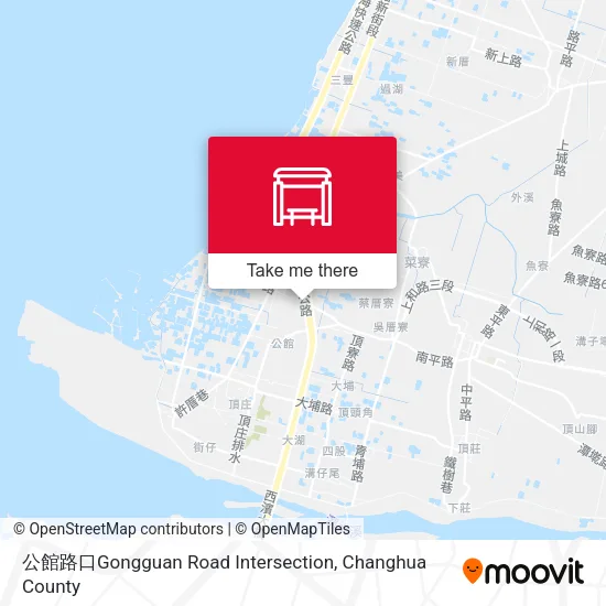 公館路口Gongguan Road Intersection地圖