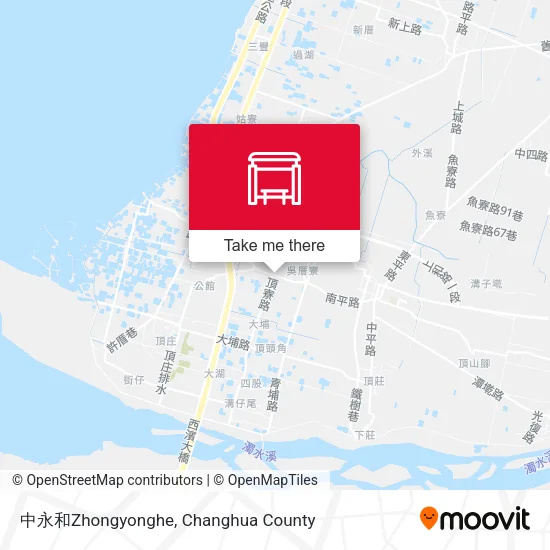 中永和Zhongyonghe map