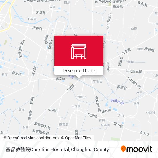 基督教醫院Christian Hospital map