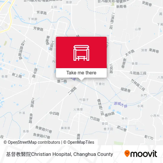 基督教醫院Christian Hospital地圖