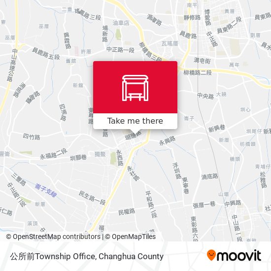 公所前Township Office map