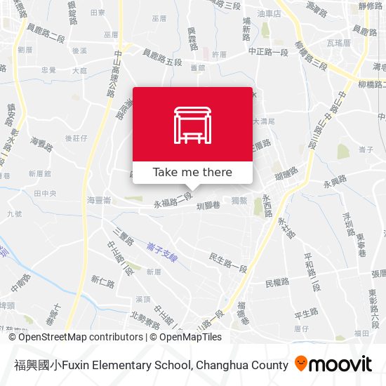 福興國小Fuxin Elementary School map