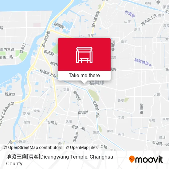 地藏王廟[員客]Dicangwang Temple地圖