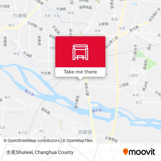 水尾Shuiwei map