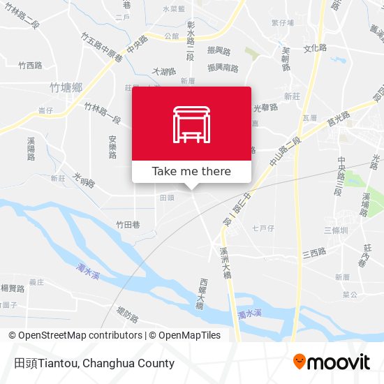 田頭Tiantou map