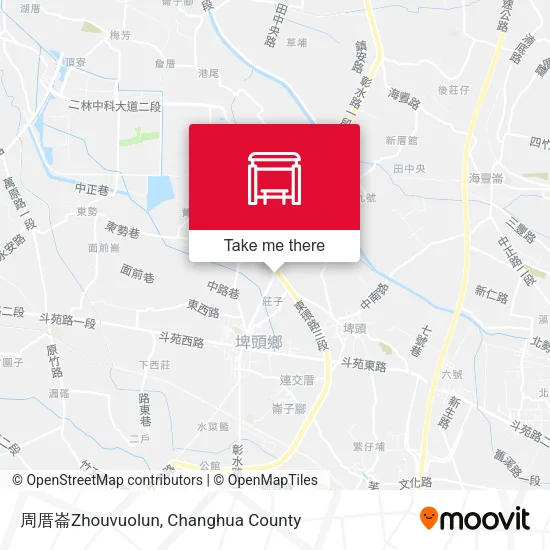 周厝崙Zhouvuolun地圖