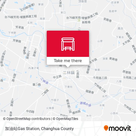 加油站Gas Station map