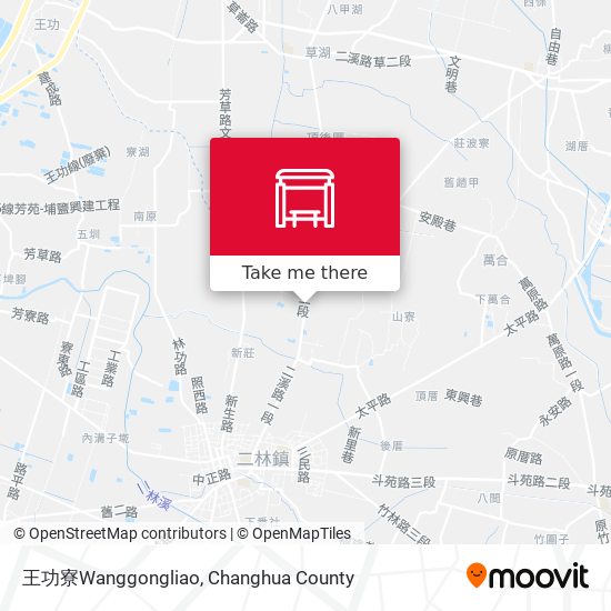 王功寮Wanggongliao map
