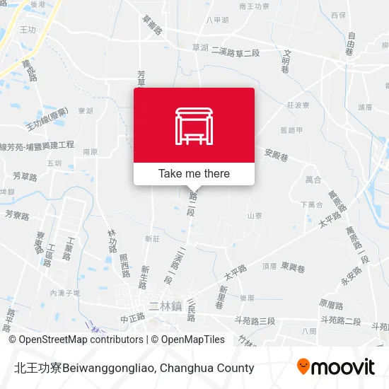 北王功寮Beiwanggongliao map