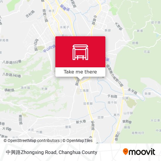 中興路Zhongxing Road map