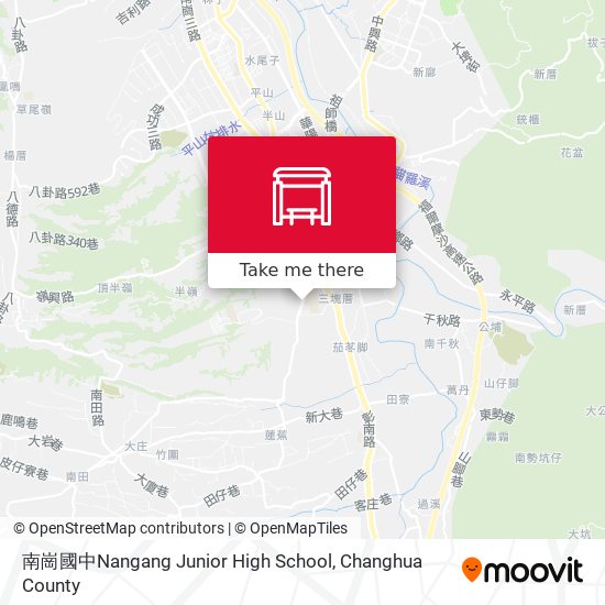 南崗國中Nangang Junior High School地圖
