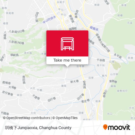 圳橋下Junqiaoxia map