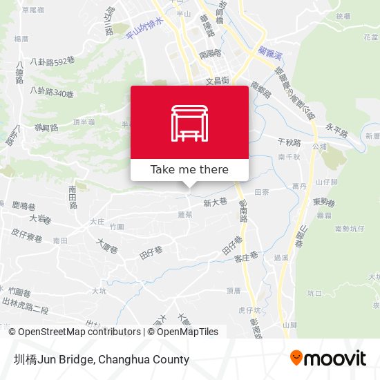 圳橋Jun Bridge map