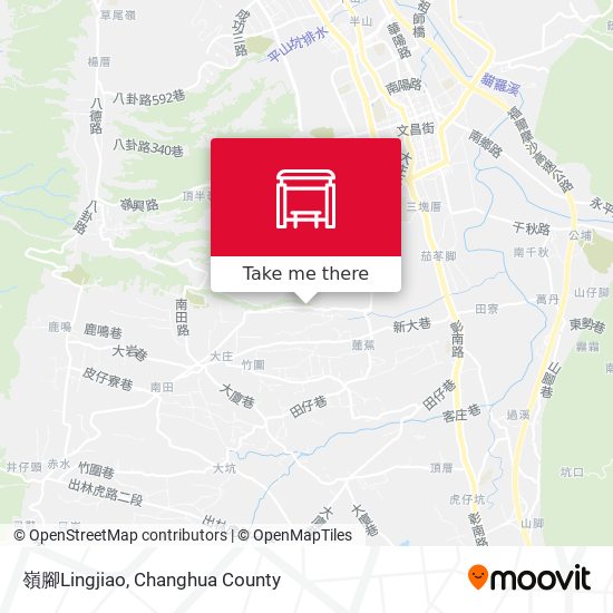 嶺腳Lingjiao地圖