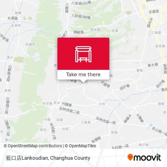藍口店Lankoudian map