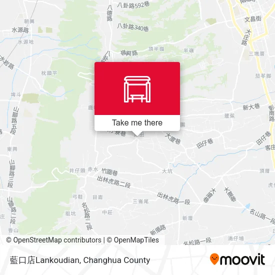 藍口店Lankoudian地圖
