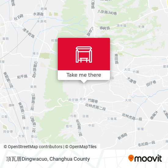 頂瓦厝Dingwacuo map