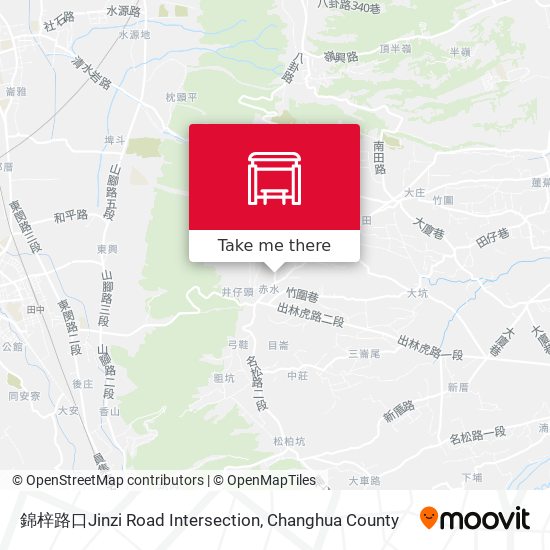 錦梓路口Jinzi Road Intersection地圖