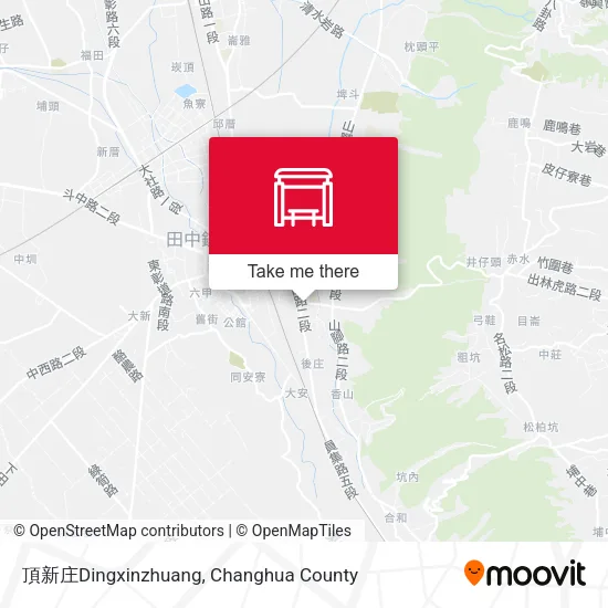 頂新庄Dingxinzhuang map