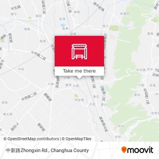 中新路Zhongxin Rd. map