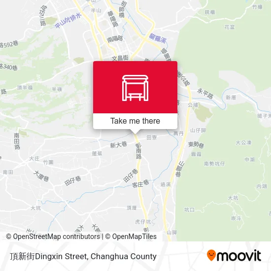 頂新街Dingxin Street map