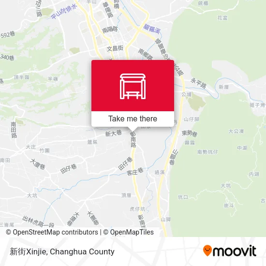 新街Xinjie map