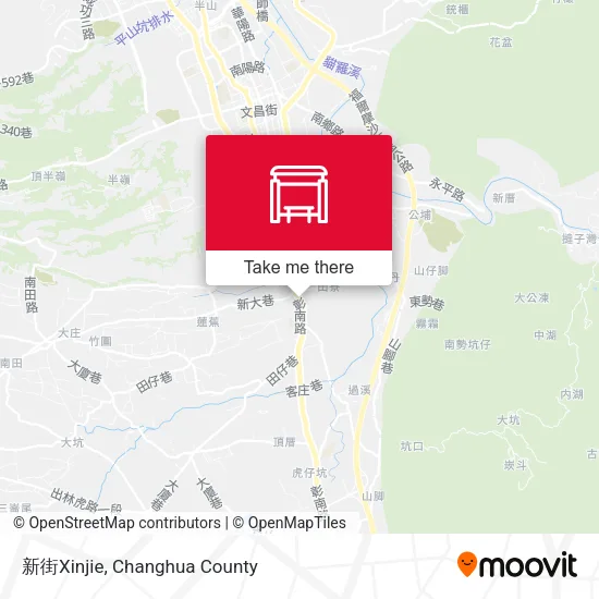 新街Xinjie map