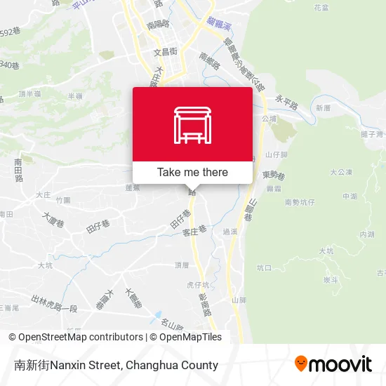 南新街Nanxin Street map