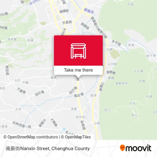 南新街Nanxin Street map