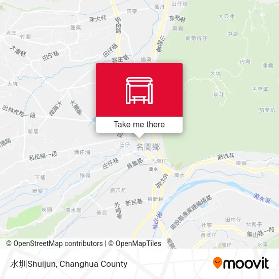 水圳Shuijun map