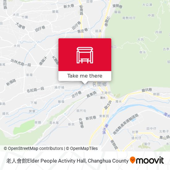 老人會館Elder People Activity Hall map