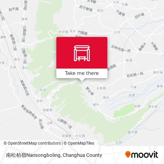 南松柏嶺Nansongboling map
