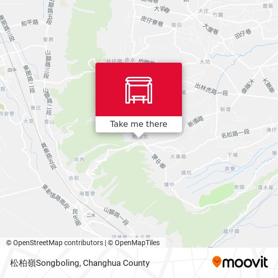松柏嶺Songboling map