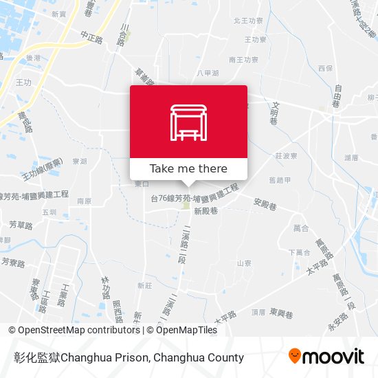 彰化監獄Changhua Prison map