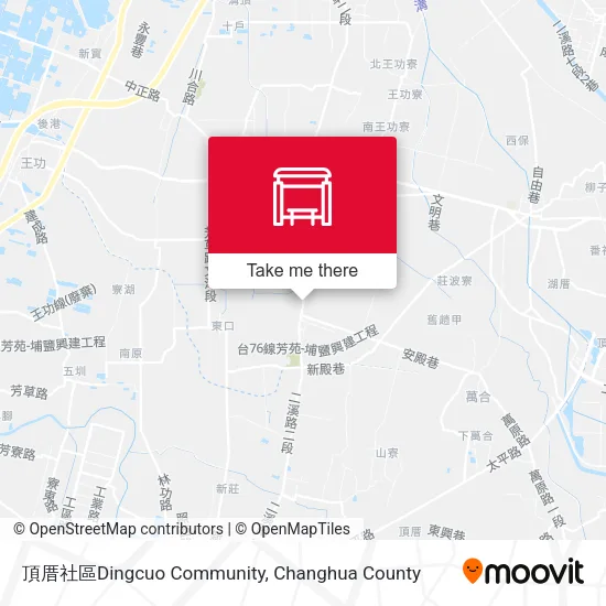 頂厝社區Dingcuo Community map
