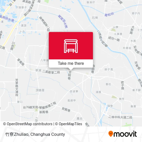 竹寮Zhuliao map