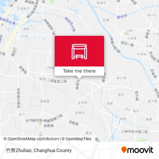 竹寮Zhuliao map