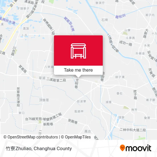 竹寮Zhuliao map