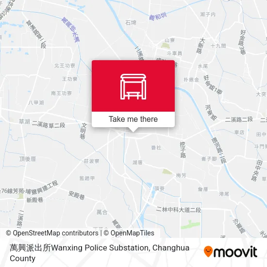 萬興派出所Wanxing Police Substation地圖
