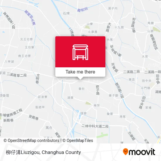 柳仔溝Liuzigou地圖