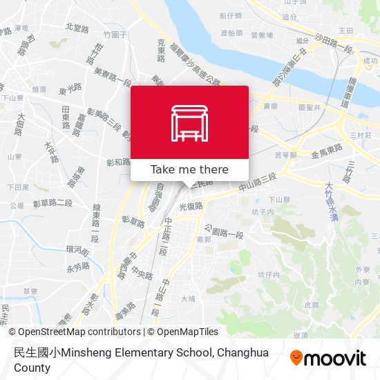 民生國小Minsheng Elementary School地圖