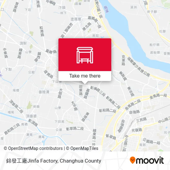 錦發工廠Jinfa Factory地圖