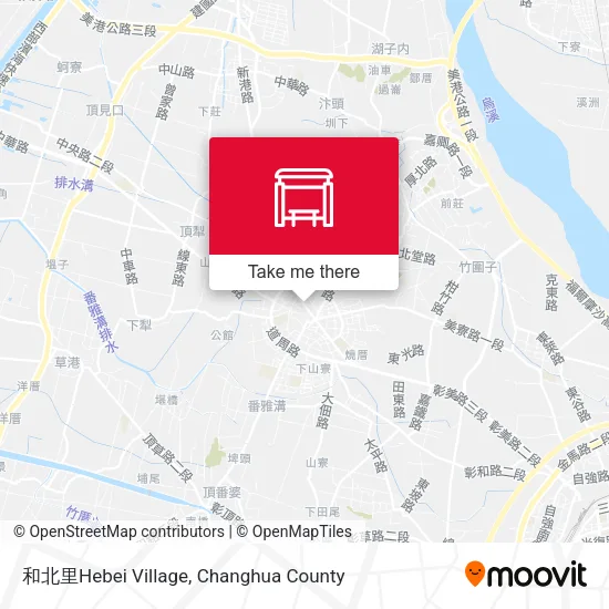 和北里Hebei Village map
