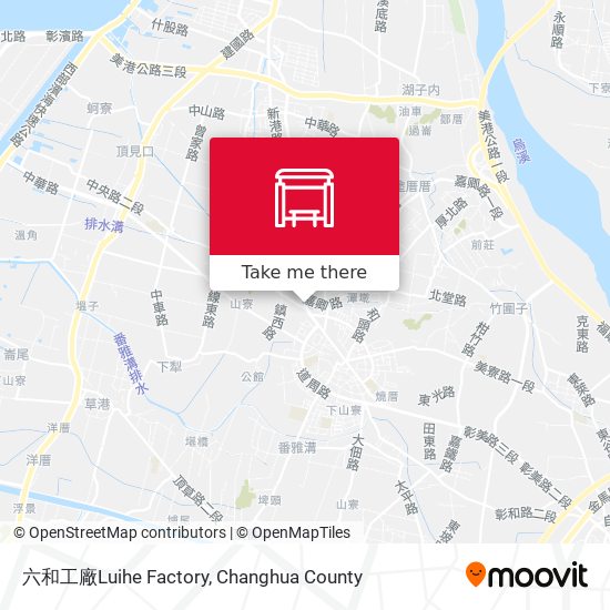 六和工廠Luihe Factory map