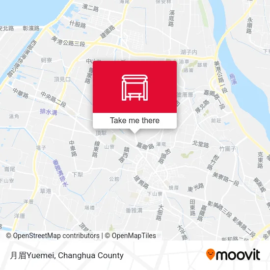 月眉Yuemei地圖