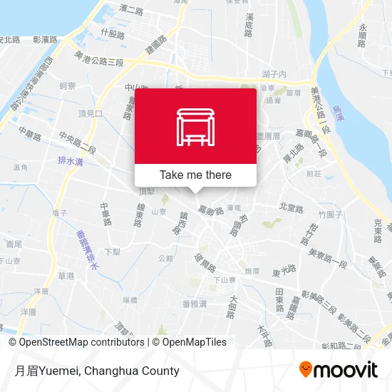 月眉Yuemei地圖