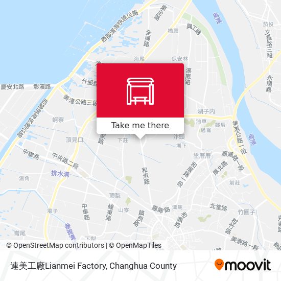 連美工廠Lianmei Factory map