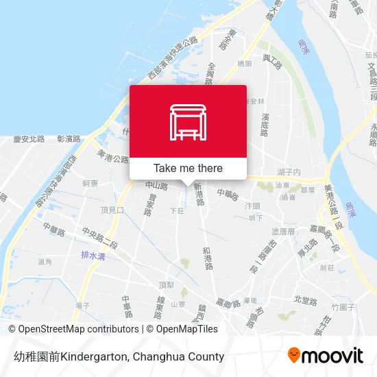 幼稚園前Kindergarton地圖