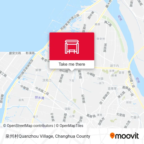 泉州村Quanzhou Village map